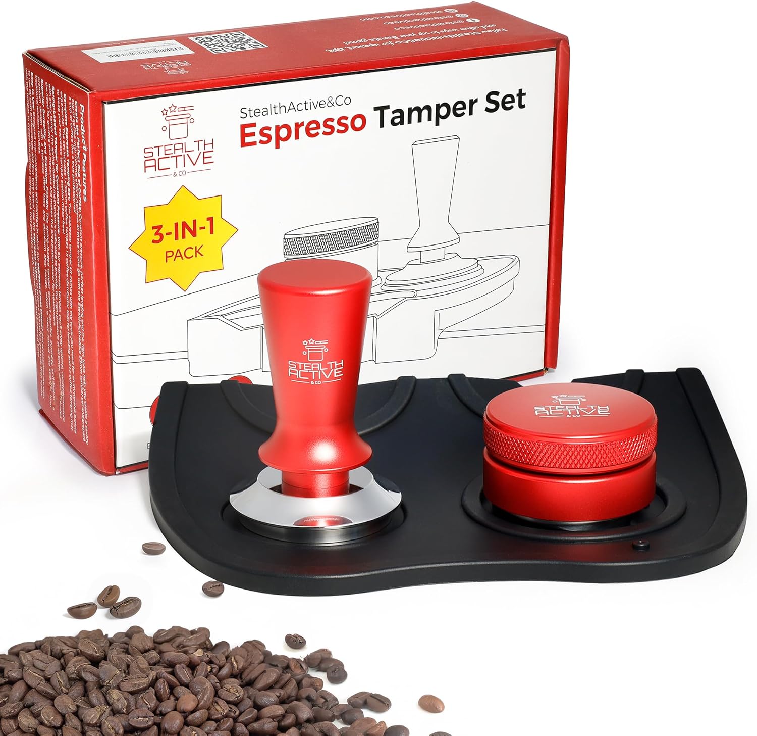 Espresso Tamper Set by StealthActive&Co